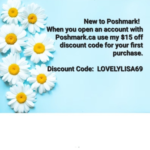 OPEN A NEW ACCOUNT AND USE MY REFERRAL CODE TO GET $15 OFF YOUR 1ST PURCHASE! - Picture 1 of 1